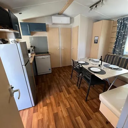 キャンプ場 Mobil 8 Personnes Camping L'elysee Vagues Oceanes ル・グロー・デュ・ロワ